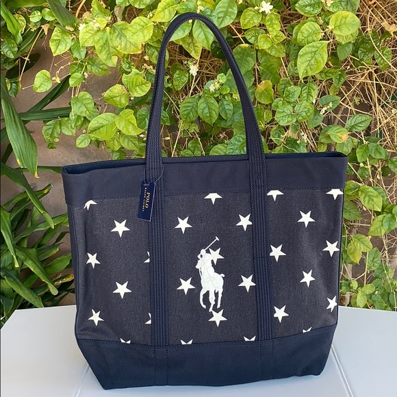 Polo Ralph Lauren Handbags - Polo Ralph Lauren Star Spangled Pony Tote
